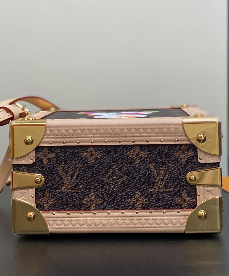 Louis Vuitton LV x TM Mini Square Trunk M13127 Brown